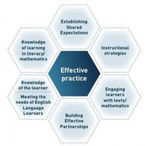 Dimensions of effective practice honeycomb