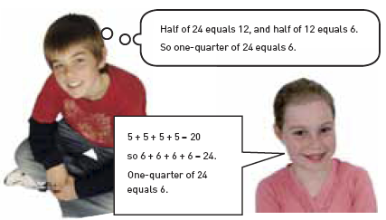 Jodi and friend solve equation.