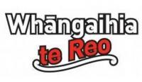 Whāngaihia Te Reo logo.