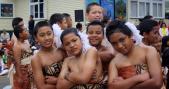 Boys in Pasifika costume. 