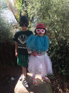 children in dress up.