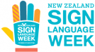 Sign Language Week logo
