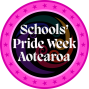 Schools' Pride Week Aotearoa logo.