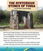 The Mysterious Stones of Tonga.