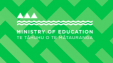 Ministry of Education logo. 