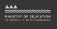 Ministry of Education logo.