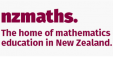 NZ Maths logo. 